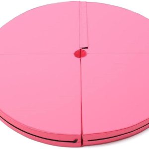 Pole Dance Mat Safety Crash Pad,Foldable Round Thick Anti-Fall Anti-Skid Protection Mat,Dance Fitness Exercise Gymnastics Yoga ner Protective Mat