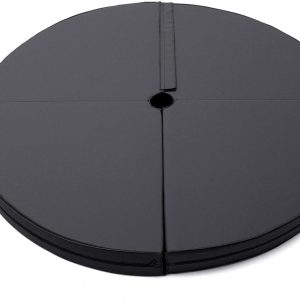 Pole Dance Mat Safety Crash Pad,Foldable Round Thick Anti-Fall Anti-Skid Protection Mat,Dance Fitness Exercise Gymnastics Yoga ner Protective Mat