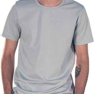 Ice Silk Shirts for Men Short Sleeve Casual T-Shirt Men Basic Tee Summer Quick Drying T-Shirt