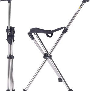 Cane with at,Walking Stick,Foldable Chair,Hiking Stick,Camping,Hiking,Walking Cane Chair,Walking Stick with at,atable Crutch Stool,Stick Chair